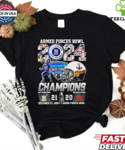 2024 Armed Forces Bowl Champions Navy Midshipmen score helmet shirt