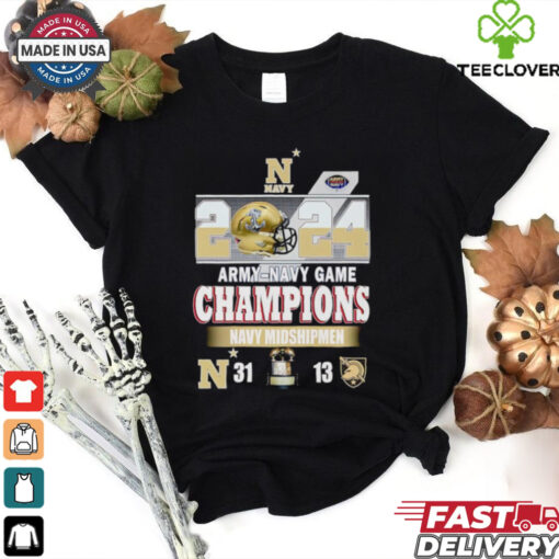 2024 Army Navy Game Champions Navy Midshipmen shirt
