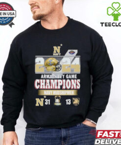 2024 Army Navy Game Champions Navy Midshipmen shirt