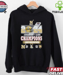 2024 Army-Navy Game Champions Navy Midshipmen Shirt, featuring celebratory graphics to honor the Navy Midshipmen's victory in the 2024 Army-Navy Game. Perfect for fans supporting the Midshipmen after their big win!