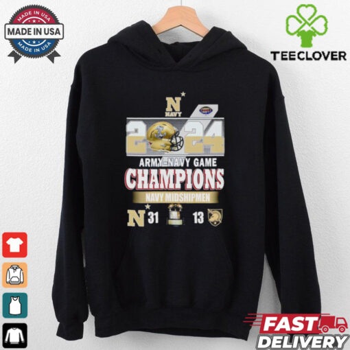 2024 Army Navy Game Champions Navy Midshipmen shirt