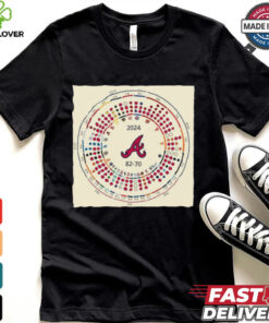 2024 Atlanta Braves are MLB 82 70 BravesCountry and HeadToHead t shirt