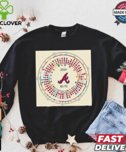 2024 Atlanta Braves are MLB 82 70 BravesCountry and HeadToHead t shirt