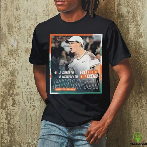 2024 Australian Open Champion Is Jannik Sinner 1st Grand Slam Final And 1st Grand Slam Title hoodie, sweater, longsleeve, shirt v-neck, t-shirt