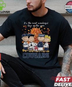 2024 BYU Cougars x Peanuts Snoopy Is The Most Wonderful Time Of The Year Shirt