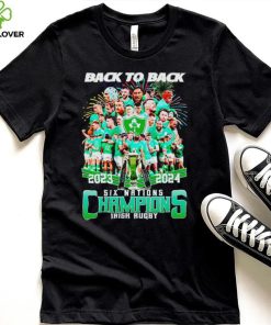 2024 Back To Back Six Nations Champions Irish Rugby shirt