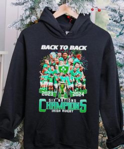 2024 Back To Back Six Nations Champions Irish Rugby hoodie, sweater, longsleeve, shirt v-neck, t-shirt