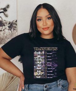 2024 Baltimore Ravens Team Signature Unisex T Shirt