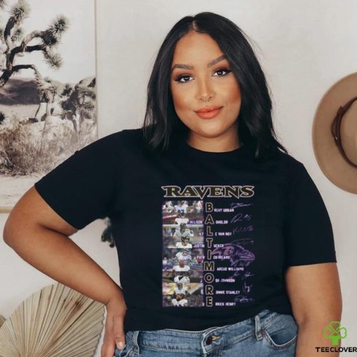 2024 Baltimore Ravens Team Signature Unisex T Shirt