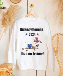 2024 Biden Fetterman It’s A No Brainer Shirt