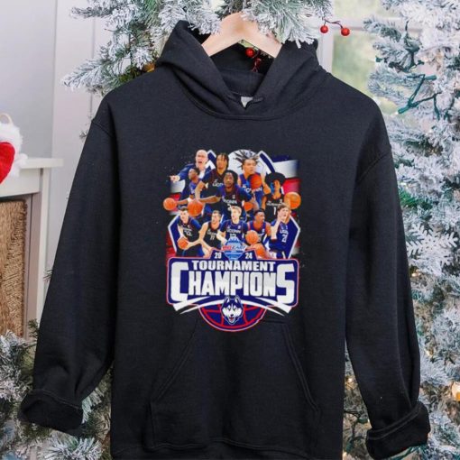 2024 Big East men’s basketball Tournament Champions UConn Huskies famous players logo hoodie, sweater, longsleeve, shirt v-neck, t-shirt