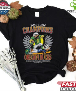 2024 Big Ten Champions Oregon Ducks Indianapolis T Shirt