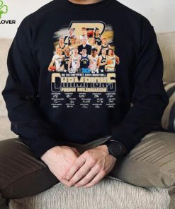 2024 Big Ten Conference men’s basketball Champions Purdue Boilermakers player signatures logo hoodie, sweater, longsleeve, shirt v-neck, t-shirt