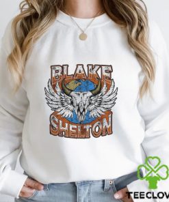 2024 Blake Shelton Back to the Honky Tonk Tour White T Shirt