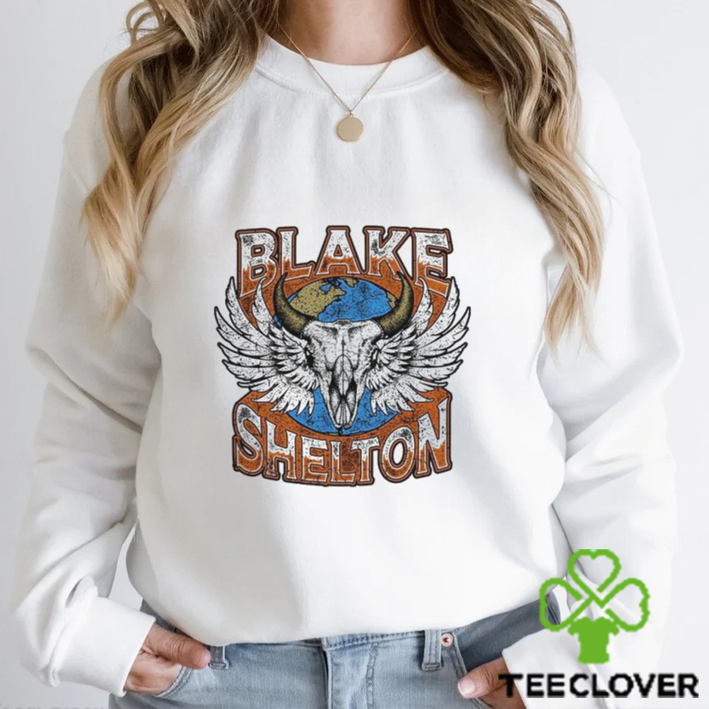 2024 Blake Shelton Back to the Honky Tonk Tour White T Shirt 2024 Blake Shelton Back to the Honky Tonk Tour White T Shirt