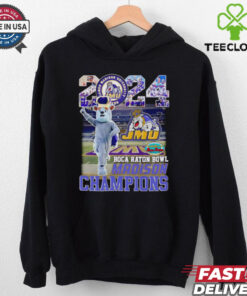 2024 Boca Raton Bowl Champions James Madison Dukes mascot 2D T shirt