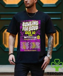 2024 Bowling For Soup Sick 50 Tour Poster t shirt