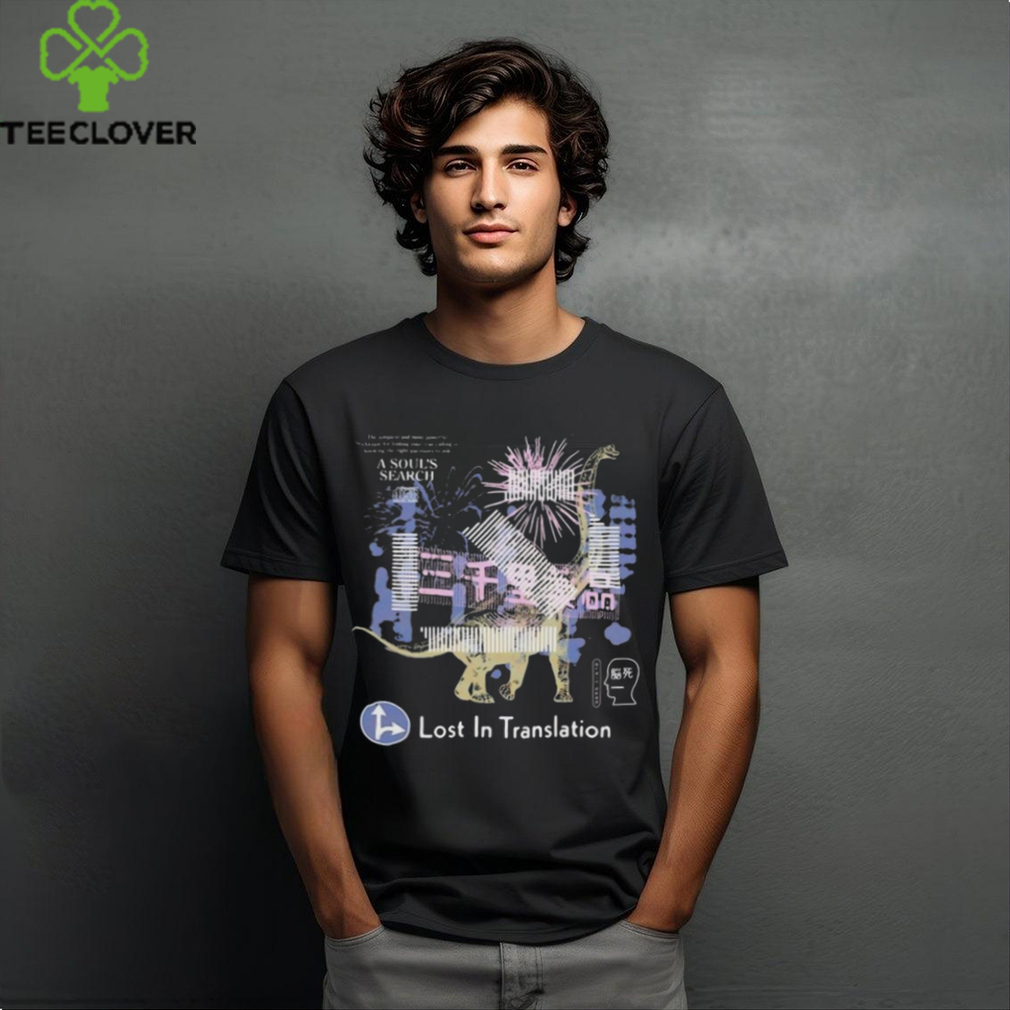 2024 Brain Dead and Lost In Translation Dinosaur Clay t shirt 2024 Brain Dead and Lost In Translation Dinosaur Clay t shirt