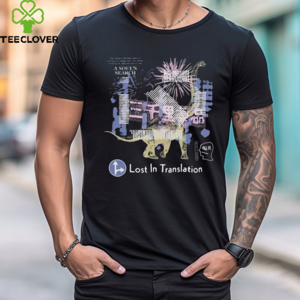 2024 Brain Dead and Lost In Translation Dinosaur Clay t shirt 2024 Brain Dead and Lost In Translation Dinosaur Clay t shirt