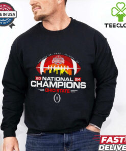 2024 CFP National Champs Ohio State Buckeyes Skyline shirt