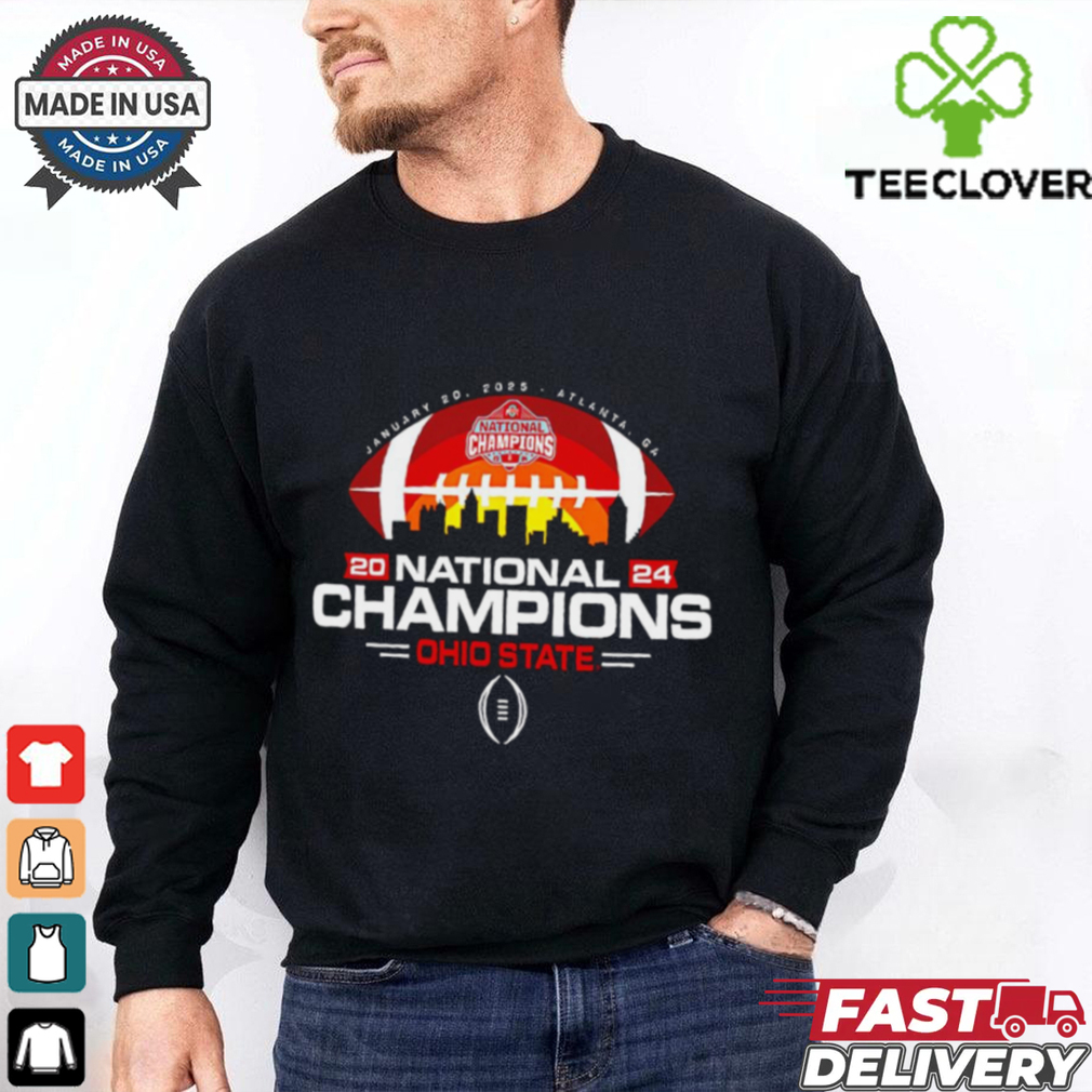 2024 CFP National Champs Ohio State Buckeyes Skyline shirt 2024 CFP National Champs Ohio State Buckeyes Skyline shirt
