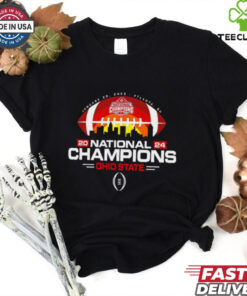 2024 CFP National Champs Ohio State Buckeyes Skyline shirt