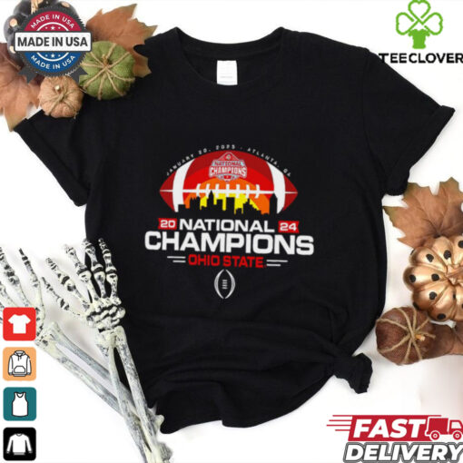 2024 CFP National Champs Ohio State Buckeyes Skyline shirt