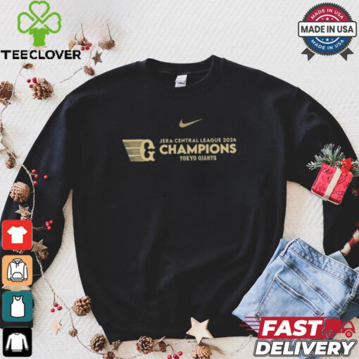2024 Central League Championship Commemoration NKFG Cotton Logo Nike T Shirt