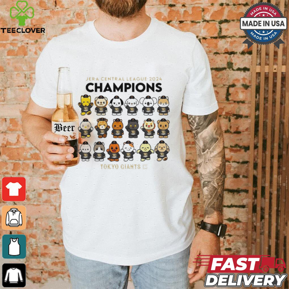 2024 Central League Championship Commemoration Puppet Series Victory Commemoration Shirt 2024 Central League Championship Commemoration Puppet Series Victory Commemoration Shirt