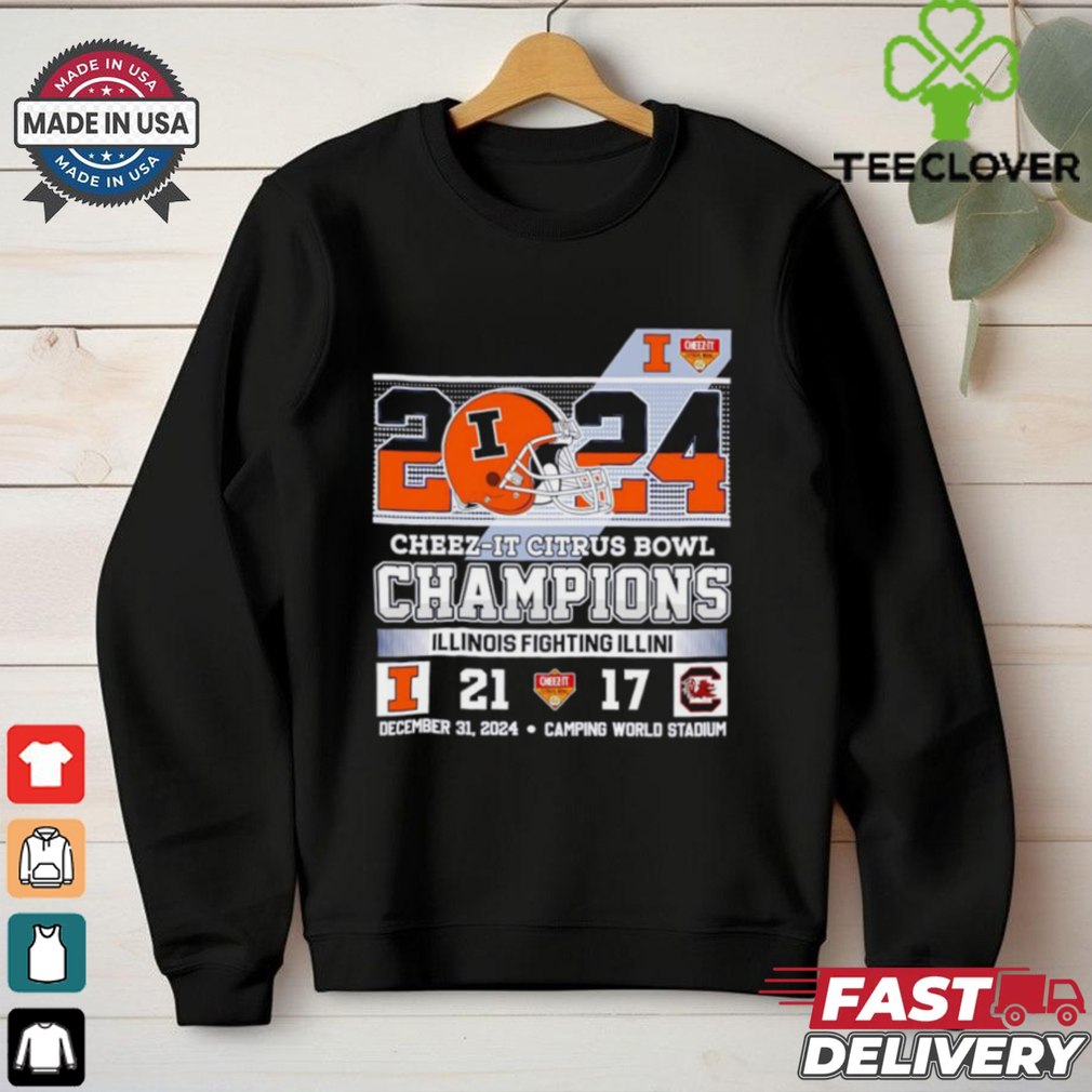 2024 Cheez it Citrus Bowl Champions Illinois Fighting Illini score shirt Fan Favorite 2024 Cheez it Citrus Bowl Champions Illinois Fighting Illini score shirt Fan Favorite