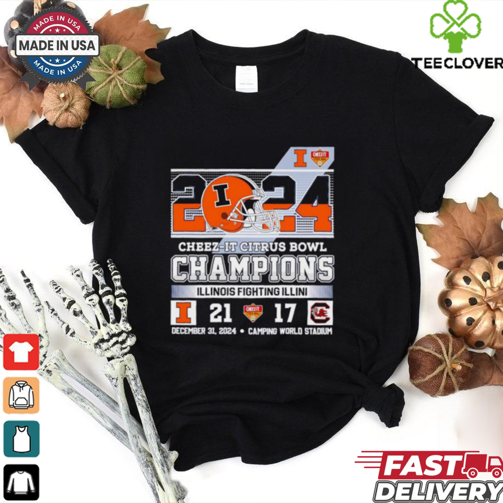 2024 Cheez it Citrus Bowl Champions Illinois Fighting Illini score shirt Fan Favorite 2024 Cheez it Citrus Bowl Champions Illinois Fighting Illini score shirt Fan Favorite