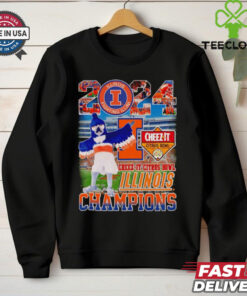 2024 Cheez it Citrus Bowl Illinois Champions mascot shirt  Fan Favorite