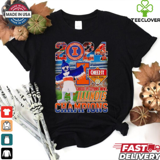 2024 Cheez it Citrus Bowl Illinois Champions mascot shirt  Fan Favorite