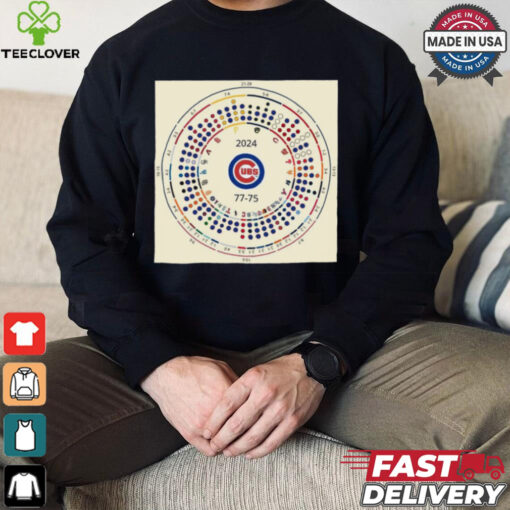 2024 Chicago Cubs are MLB 77 75 YouHaveToSeeIt and HeadToHead t shirt