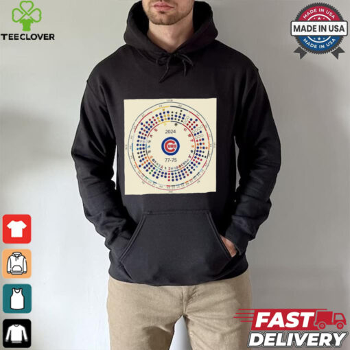 2024 Chicago Cubs are MLB 77 75 YouHaveToSeeIt and HeadToHead t shirt