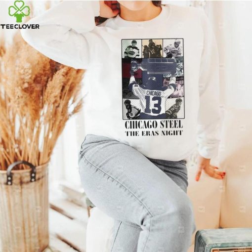 2024 Chicago Steel The Eras Night Swift fan photos t hoodie, sweater, longsleeve, shirt v-neck, t-shirt