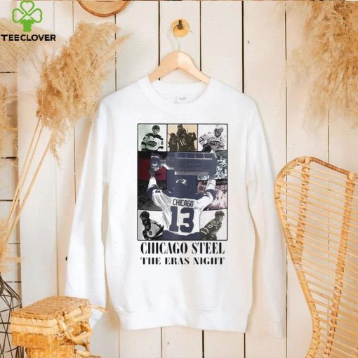 2024 Chicago Steel The Eras Night Swift fan photos t hoodie, sweater, longsleeve, shirt v-neck, t-shirt