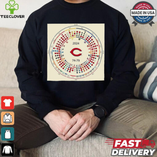 2024 Cincinnati Reds are MLB 74 79 ATOBTTR and HeadToHead t shirt