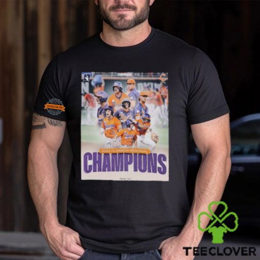 2024 Clemson Tigers Baseball Regional Champions Unisex T Shirt