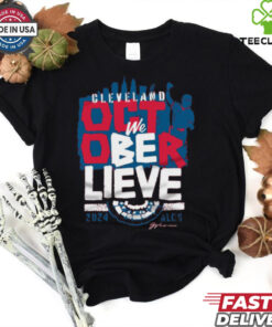 2024 Cleveland Guardians Baseball We Believe October ALCS t hoodie, sweater, longsleeve, shirt v-neck, t-shirt