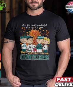 2024 Coastal Carolina Chanticleers x Peanuts Snoopy Is The Most Wonderful Time Of The Year Shirt