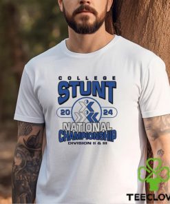 2024 College STUNT National Championships Division II & III Solid T Shirt