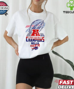 2024 Conference Champions Buffalo Bills trophy shirt