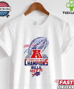 2024 Conference Champions Buffalo Bills trophy shirt