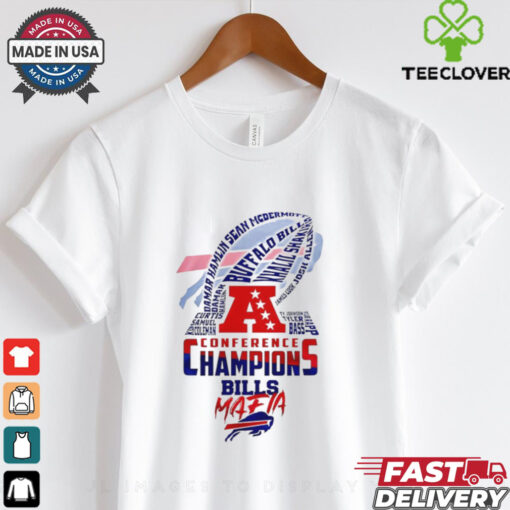 2024 Conference Champions Buffalo Bills trophy shirt