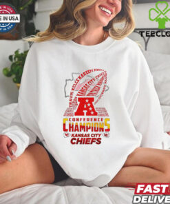 2024 Conference Champions Kansas City Chiefs trophy shirt
