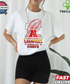 2024 Conference Champions Kansas City Chiefs trophy shirt