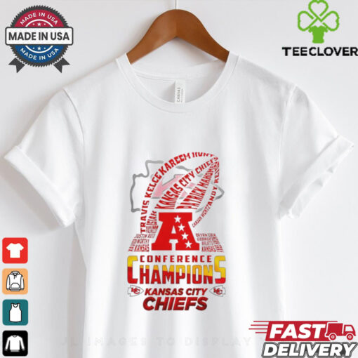2024 Conference Champions Kansas City Chiefs trophy shirt