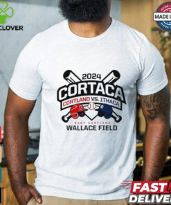 2024 Cortaca Cortland vs Ithaca suny cortland wallace field shirt