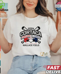 2024 Cortaca Cortland vs Ithaca suny cortland wallace field shirt